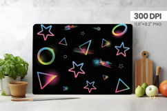 Happy New Year Cutting Board PNG Festive New Year&#039;s Eve 2026 Product Image 1