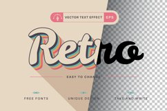 Simple Retro - Editable Text Effect, Font Style Product Image 1