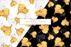 Autumn leaves. Watercolor Product Image 3