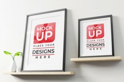 Double Realistic Frame Mockup Product Image 1