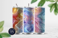 3d Pastel Dreamy Fluid pattern | Magical Patel pattern Product Image 2