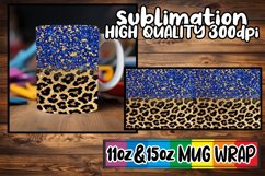 Chic Leopard &amp; Blossom Mug Designs 15oz 11oz Product Image 1