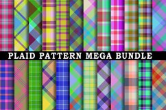 Plaid Pattern Mega Digital Paper Bundle Product Image 1
