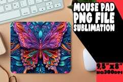 Butterfly Haven 3D Mouse Pad - Springtime Product Image 1