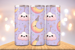 Festive Happy New Year Tumbler Wrap 2026: 20oz Skinny Tumble Product Image 1