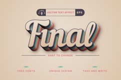 Vintage - Editable Text Effect, Font Style Product Image 4