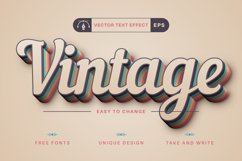 Vintage - Editable Text Effect, Font Style Product Image 1