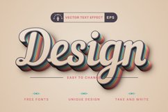 Vintage - Editable Text Effect, Font Style Product Image 5