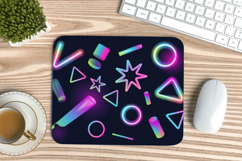 Happy New Year PNG Mouse Pad,Festive New Year's Eve 2026 PNG Product Image 1