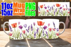 Radiant Rose Mug Wrap - Sublimate Bliss Product Image 1