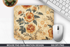 Vintage Mouse Pad Sublimation PNG Design - Mouse Pad PNG Product Image 1
