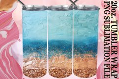 Glamorous Leopard Pattern Tumbler Wrap: Sublimation - 20oz Product Image 1