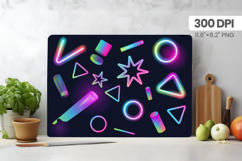 Happy New Year Cutting Board PNG Festive New Year&#039;s Eve 2026 Product Image 1