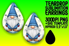 Gorgeous Teardrop Design for DIY , Gnome Product Image 1