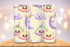 Festive Happy New Year Tumbler Wrap 2026: 20oz Skinny Tumble Product Image 1
