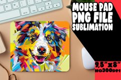 Bright Colorful Abstract Dog Wrap Design PNG Product Image 1