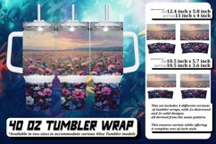 Meadow Symphony Floral Tumbler Design Product Image 1