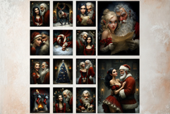 Santa Claus Chronicles Vintage Christmas Journal Paper Pages Product Image 14