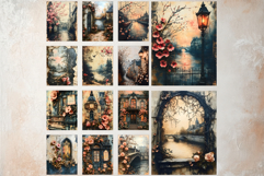 Shabby Chic Romantic Paris Digital Paper Crafting Collection Product Image 5