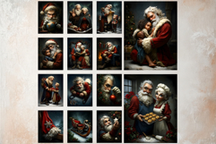 Santa Claus Chronicles Vintage Christmas Journal Paper Pages Product Image 12