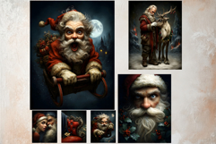 Santa Claus Chronicles Vintage Christmas Journal Paper Pages Product Image 13