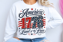 1776 America 4th of July PNG Product Image 2