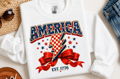 1776 America png, 4th of july Coquette Bow Png Product Image 2