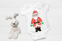 Santa Claus Watercolor Christmas clipart Product Image 2