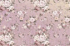 Valentines Gold Flowers Digital Paper Product Image 7