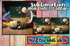 Dreamy skies 11oz 15oz mug wrap, Leopard Prints Product Image 1