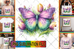 Charming TOTE BAG Magic Ideas, Butterfly Product Image 1