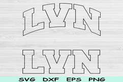 LVN Svg Cut File, LVN Png Licensed Vocational Nurse Svg File Product Image 1
