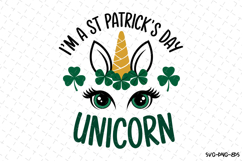 I&#039;m a St Patrick&#039;s Day Unicorn Svg | St Patrick&#039;s day Design Product Image 1