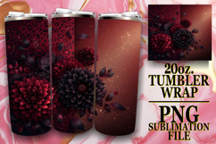 Sweet Sublimation 20oz tumbler wrap, Leopard Prints Product Image 1