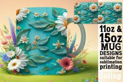Enchanted Petals: Sublimation Springtime Mug 11oz/15oz Product Image 1