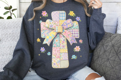 Patchwork Easter Cross png Product Image 3