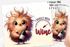 Funny bird quote Tumbler Wrap|PNG, 20 oz. Product Image 2
