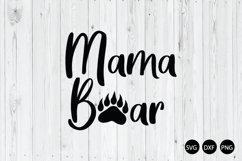 Mama Bear SVG, Mothers Day SVG Product Image 1