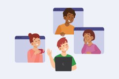 Virtual Event Illustrations Product Image 1