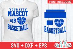 Basketball SVG | Basketball Template 0030 | Shirt Design Product Image 1