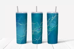 Alcohol ink sublimation design. Skinny tumbler wrap design. Product Image 2
