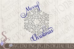 Merry Christmas Snowflake Product Image 1