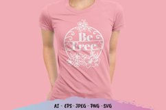 Be Free Papercut SVG Product Image 2