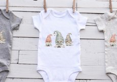 Woodland Boho Gnome Watercolor Clipart Product Image 5