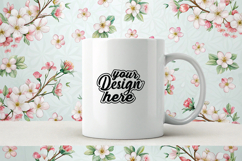 Coffee Mug Mockups, Spring Mug Mockups Product Image 1