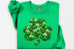 Shamrock png | Faux Painted St Patricks Day Clover Product Image 5