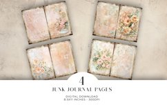 Wedding Junk Journal Digital Paper Bi-fold Product Image 1