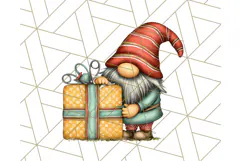 Christmas Gnome Clipart, Holiday Gnomes PNG Illustrations Product Image 2