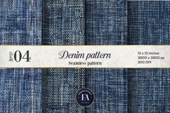Blue Denim Texture, Denim Jeans pattern Product Image 1