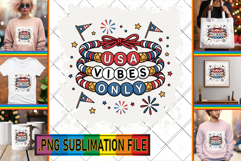 Bright Tote Bag Art Ideas PNG, Patriotic Product Image 1